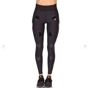 Lux Essentials star knockout ultra High Black leggings Ultracor size Large